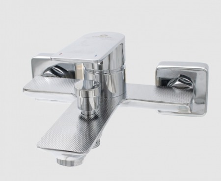 Baterie cada pipa fixa cromata set dus