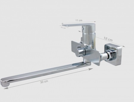 Baterie cada pipa lunga Ermetiq dus inclus [2]