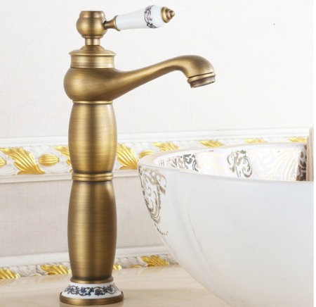 Baterie inalta antichizata elemente ceramice decor Kimi [3]