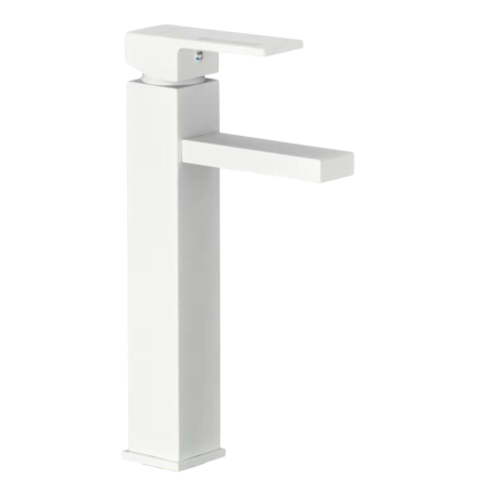Baterii lavoar - Baterie inalta montare langa lavoar MILO alba