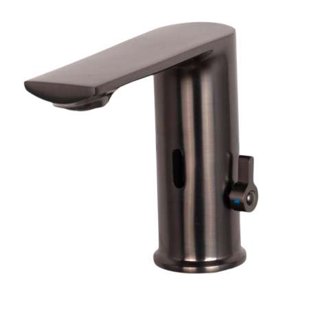 Baterie lavoar senzor - Baterie lavoar profesionala actionare automata senzor Gri 