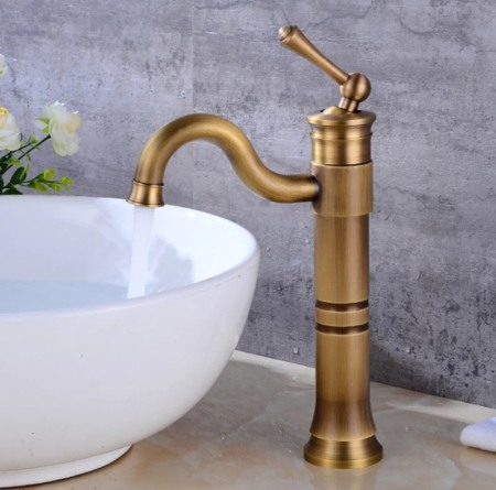 Baterie lavoar inalta bronz antichizat Lavory [3]