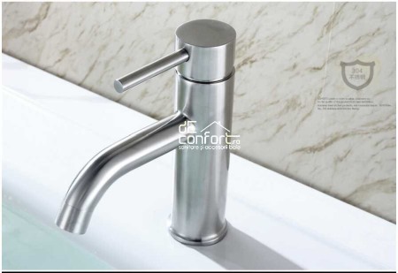 Baterie lavoar inox montare chiuveta Starke Tube pipa curbata [1]