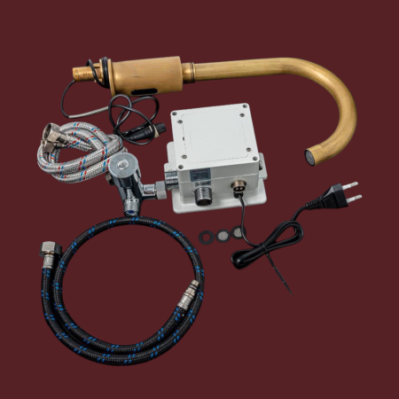 Baterie senzor functionare automata pentru lavoar HighFlow antichizata [2]