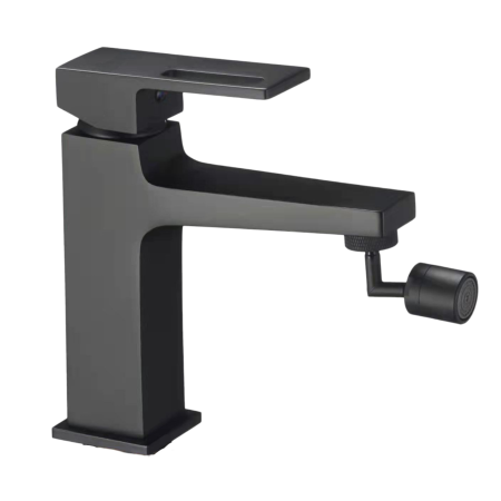 Baterii Sanitare - Baterie neagra alama sanitara pentru bideu MILO