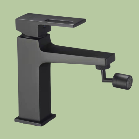 Baterie neagra alama sanitara pentru bideu MILO [2]