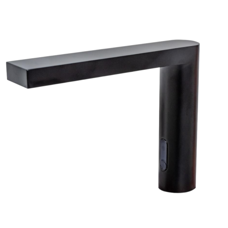 Baterie lavoar senzor - Baterie profesionala senzor lavoar Style negru functionare automata