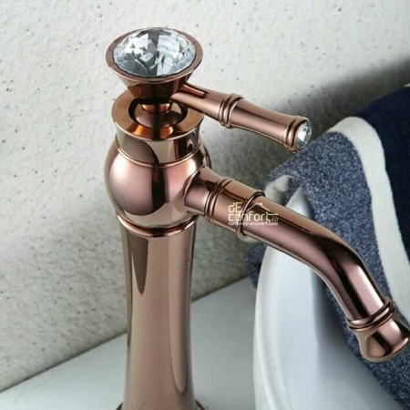 Baterie retro montare blat Rose Gold Benin apa calda-rece [2]