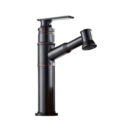Baterie salon - Baterie salon negru antichizat dus extractabil