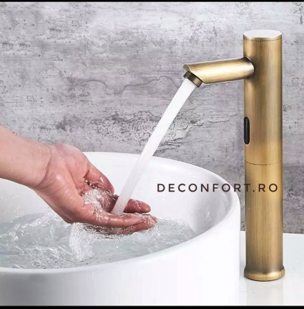 Baterie senzor inalta bronz antichizat retro