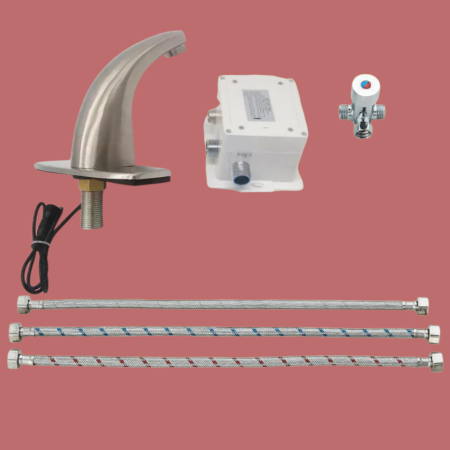 Baterie senzor chiuveta baie crom periat Europe [2]