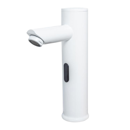 Baterii Sanitare - Baterie automata senzor lavoar alba fara atingere