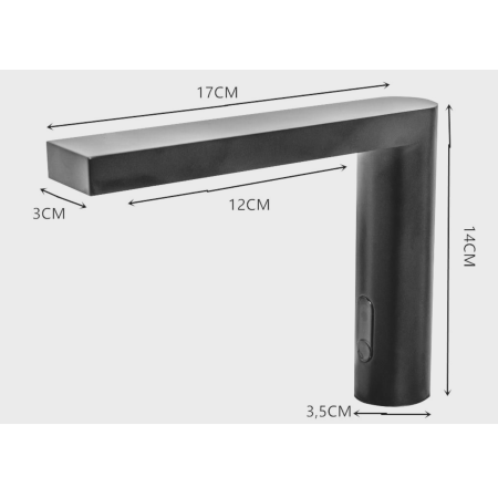 Baterie senzor profesionala lavoar Style alba [3]