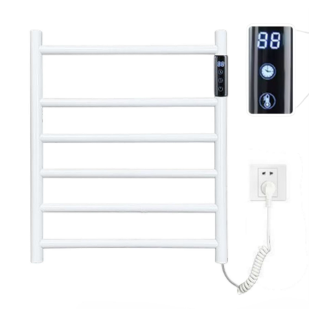 Calorifere electrice - Calorifer electric uscare prosop baie 4 elementi culoare alba