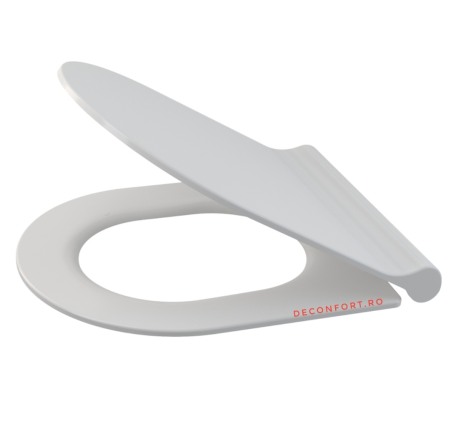 Capac wc softclose SLIM duroplast antibacterian închidere lenta [0]