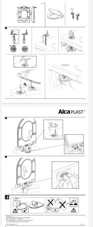 Capac wc softclose SLIM duroplast antibacterian închidere lenta [2]