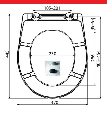 Capac wc softclose universal, duroplast antibacterian  închidere lenta [1]