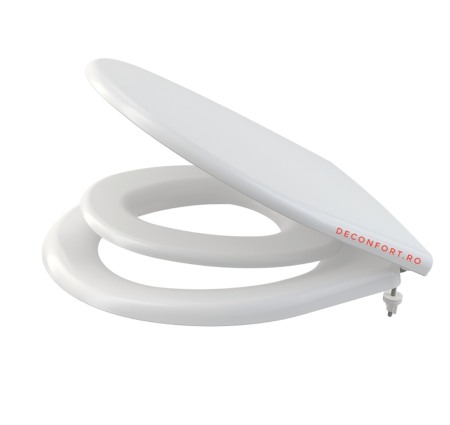 Capac wc universal duroplast antibacterian cu adaptor detasabil