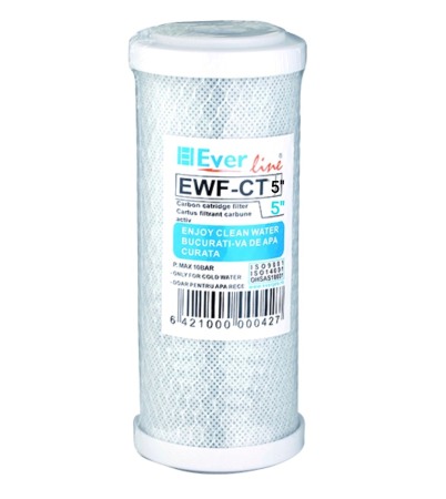 Filtre apa - Cartus carbune activ 5" filtrare apa eliminare clor