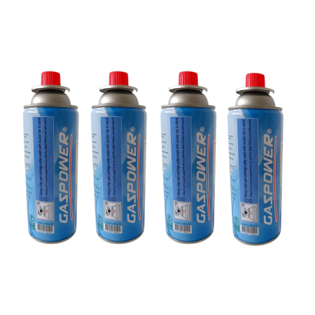 Rezerva spray butan pentru aragaz camping GasPower 4 bucati