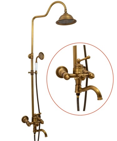 Coloana / panou dus - Coloana dus antichizata Lavory trei functii