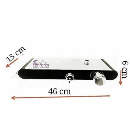 Coloana dus aspect slim 3 functii culoare neagra Trendy functie cada [4]