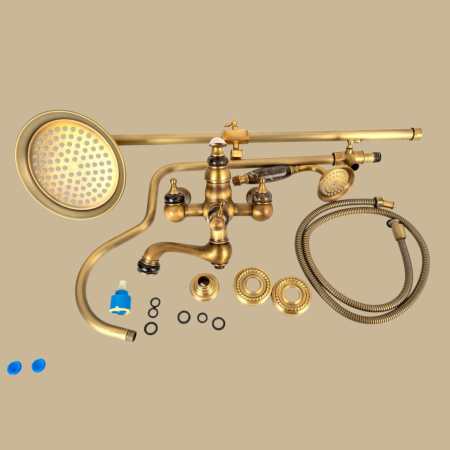 Coloana dus bronz antichizat 3 functii Jade Retro [4]