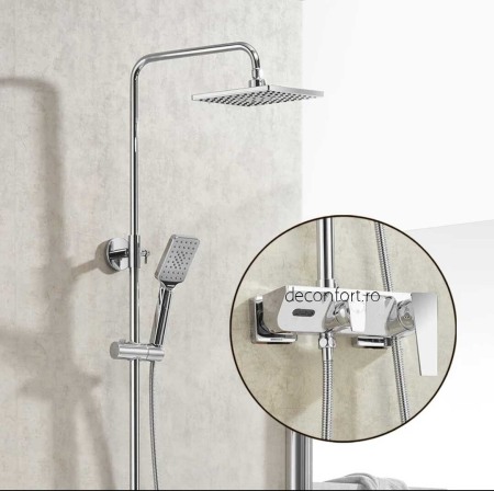 Coloana dus crom lucios alama trei functii MOSS palarie si dus mana incluse [0]