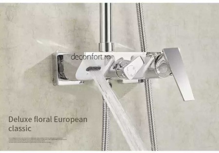 Coloana dus crom lucios alama trei functii MOSS palarie si dus mana incluse [1]