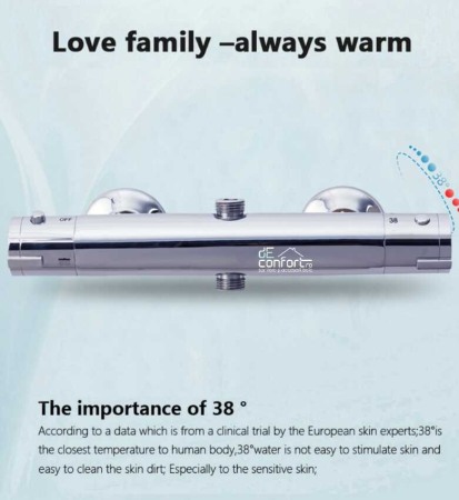 Coloana dus cu baterie termostatata CARA Thermo temperatura reglabila [2]