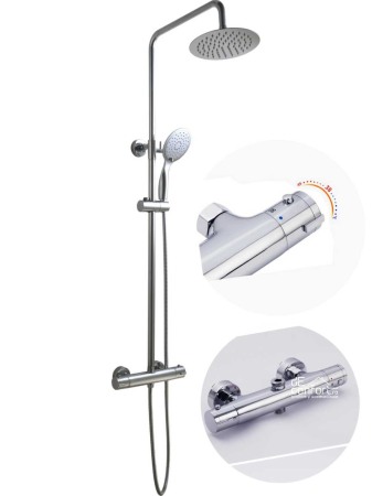 Coloana dus cu baterie termostatata FINO Thermo temperatura reglabila