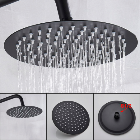 Coloana dus negru antichizat 3 functii Ring [1]