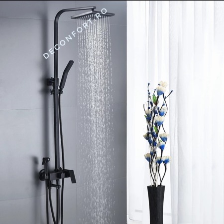 Coloana dus negru antichizat retro Depto 4 functii [1]