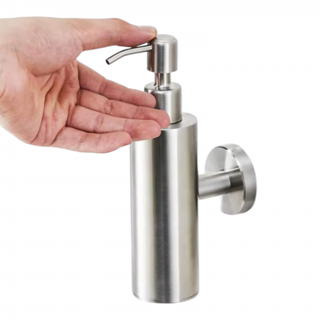 Dispenser hartie-sapun - Dispenser detergent lichid inox prindere perete 380ml