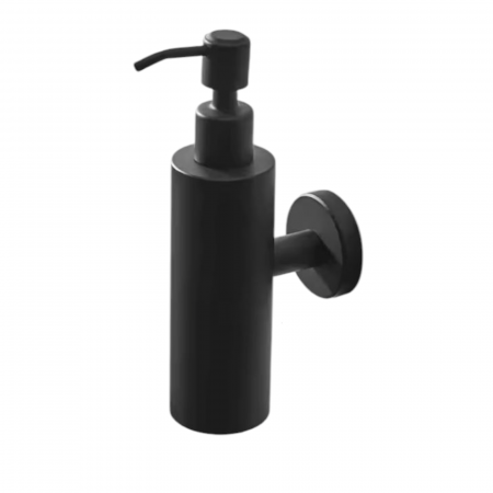 Dispenser hartie-sapun - Dispenser detergent lichid negru prindere perete 380ml