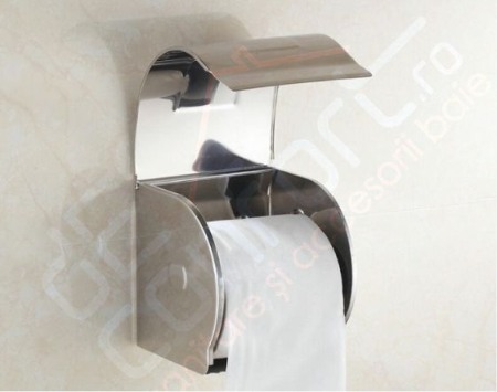 Dispenser inox hartie igienica rola mica [2]