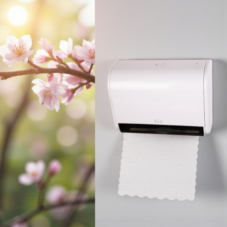 Dispenser servetele hartie pliate negru 200 buc [2]