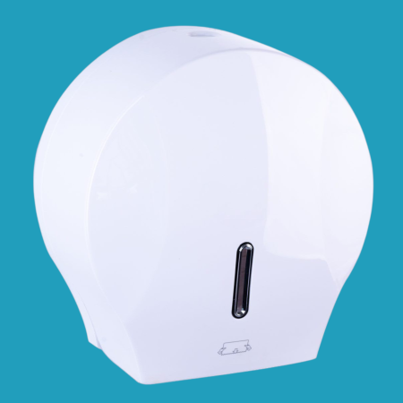 Dispenser prosoape hartie igienica rola mare JUMBO alb [2]