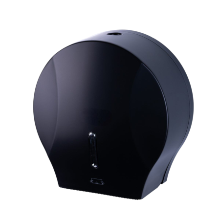 Dispensere Hartie - Dispenser rola hartie JUMBO negru inchidere cheie