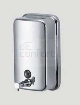 Dispenser hartie-sapun - Dispenser sapun inox  cromat 1000 ml - Lucios