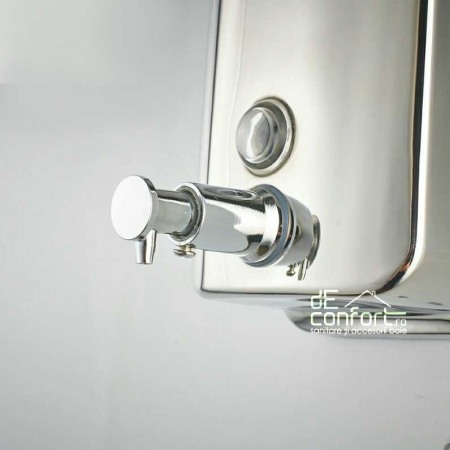 Dispenser sapun lichid capacitate mare 1000ml cromat lucios [3]