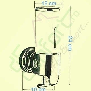 Dispenser sapun lichid Desunse Black [1]