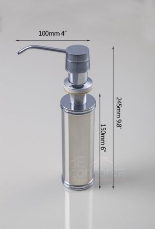 Dispenser hartie-sapun - Dozator sapun lichid incastrabil chiuveta sau blat