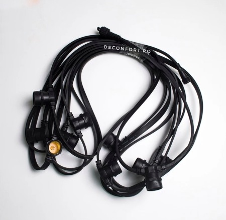 Ghirlanda luminoasa cablu iluminat led terasa fasung E27 [3]