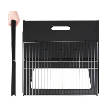 Gratar pliabil multifunctional metalic pentru camping [3]