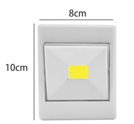 Intrerupator portabil LED 3W fixare magnetica sau adeziv [3]