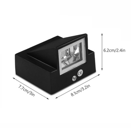 Lampa exterior led metalica aplicata [3]