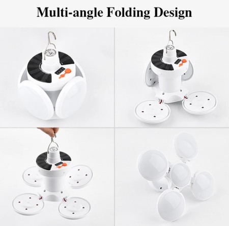 Lampa gradina led pliabila încărcare solara iluminare 360grade [3]