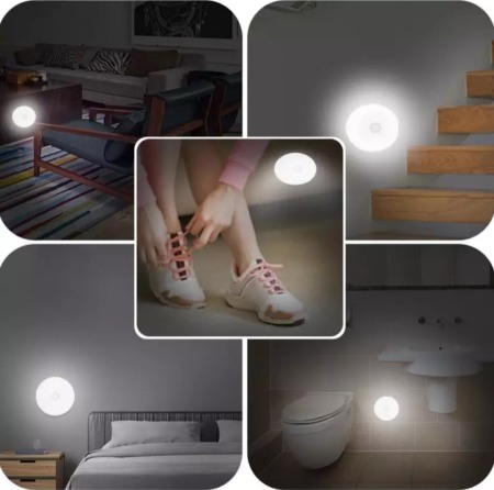 Lampa led portabila senzor miscare alimentare USB [4]
