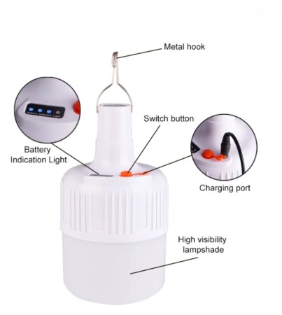Lampa leduri portabila rezistenta la apa incarcare USB [1]